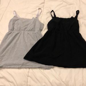 Two nursing tank tops